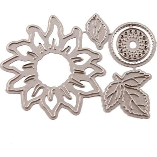 Halloween Sunflower Paper Die Cutting Stencils Punch Metal Cuts Dies Cutting Dies Scrapbooking Diy Embossing Mould Card