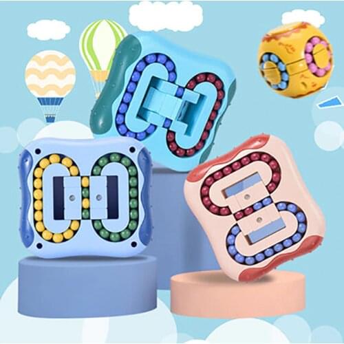 Fingertip Cube Children Fidget Toys Educational Early Intelligence Stress Relief Sensory Fidget Toy Adult & Kid With Autism Gift