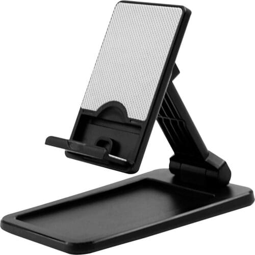 Desktop lazy tablet phone holder Folding portable tablet phone holder Desktop webcast mobile phone holder non-slip
