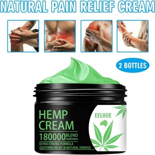 2 Bottles 20g Natural Cream Relieve Musle Relief Cream Fever Acid Ointment For Joint Back Knee Nerves Pain Relief