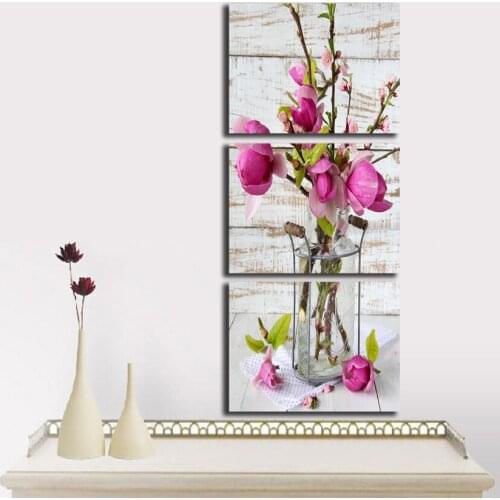 Selling Unframed Canvas Painting Paints Printed Wall Hanging SPA flower picture Home Decoration FA265