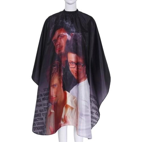 Pro Salon Hair Cut Hairdressing Hairdresser Barbers Cape Gown Cloth Waterproof 95AC