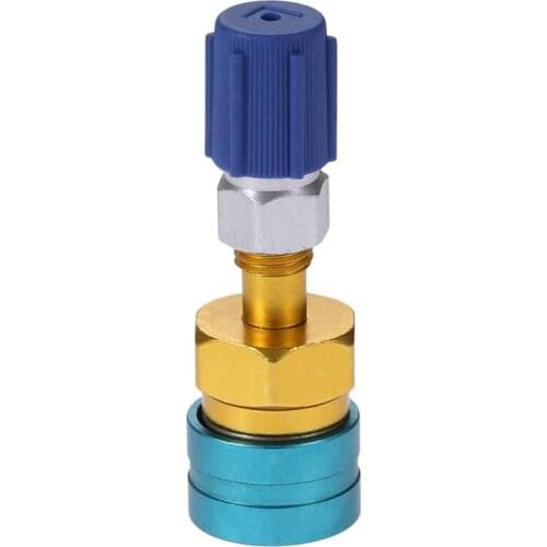 R1234Yf To R134A Low Side Quick Coupler, R12 To R134A Hose Adapter Fitting Connector For Car Air-Conditioning Ac Charging