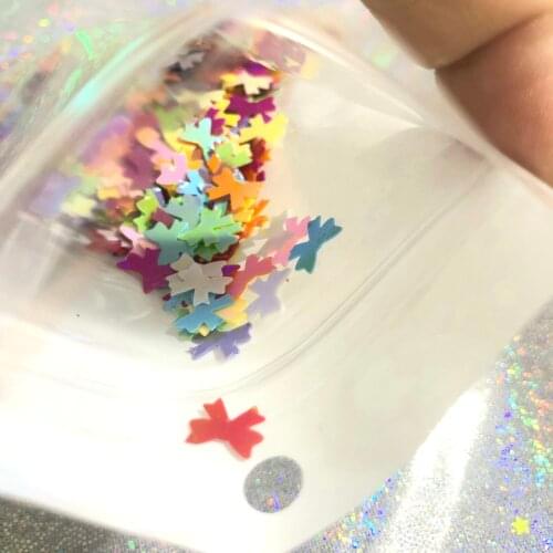 Color Mix Bows Glitters DIY Resin Jewelry Fillings Jewelry Making Decor Sequins Kawaii Bowknot Paillettes Sparkles