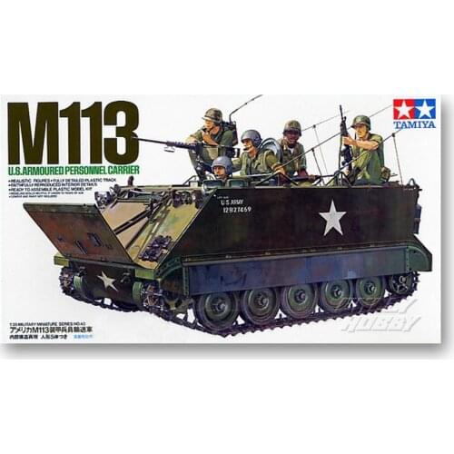 Tamiya 35071 1/35 Scale Model Kit US Army Armoured Command Post Car Vehicle M577