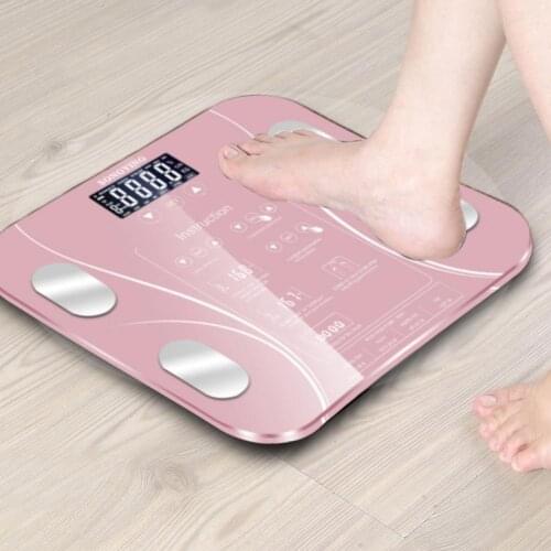 Accurate Bathroom Scales Smart Digital Display Bathroom Muscle Water Mass Weight Floor Scale bascula digital peso corporal