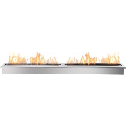On sale 62 inch bioethanol fireplace with ethanol burners bio-hourse for home