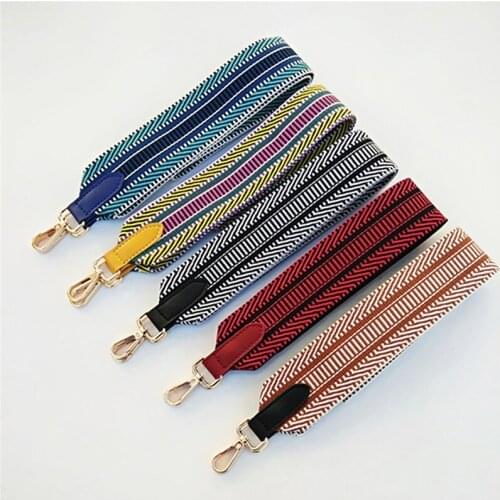 Vintage Straps for Crossbody Bag Parts Accessories Belt For Bag Accessories Handbag Belt Wide Nylon Shoulder Messager bag Straps