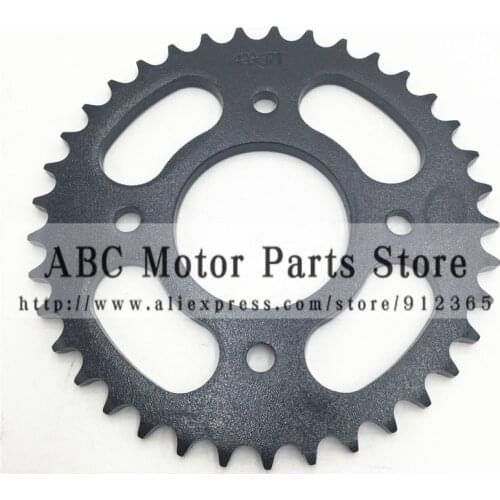 428H Chain rear sprocket 37 tooth 58mm diameter for CRF50 XR50 Dirt Pit Bike motorcycle Motocross 428 gear Fit 10inch rear wheel