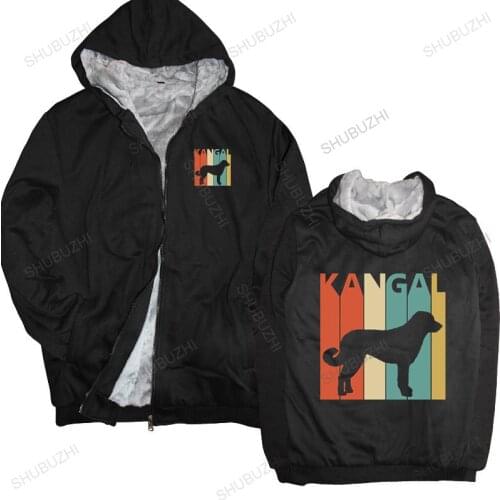 Cotton man hoodies winter jacket Vintage 1970s Kangal Dog Owner Gift unisex brand winter hoody