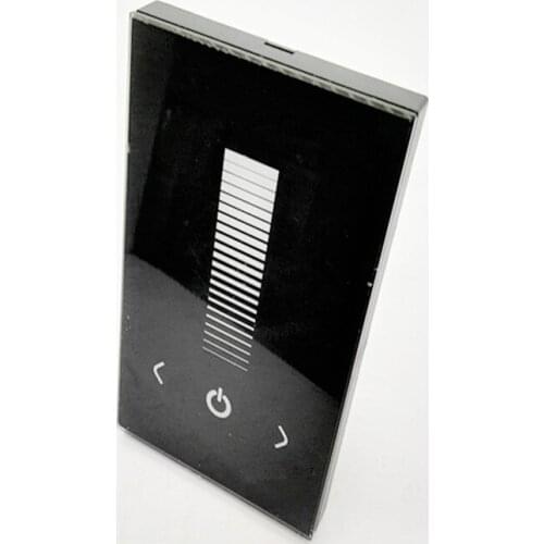 20pcs wall touch panel 5050 3528 leds dimmer 12v 24v for smd 3528 5050 single color led strip light output 1 channel 8A 24v 192w