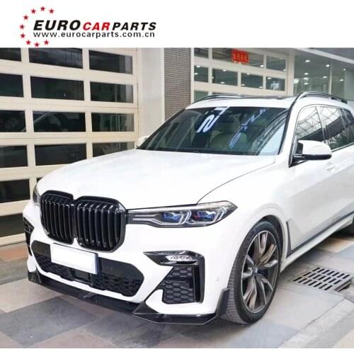 2021 X7 G07 dry carbon finber front lip for X7 series G07 carbon finber front skirt