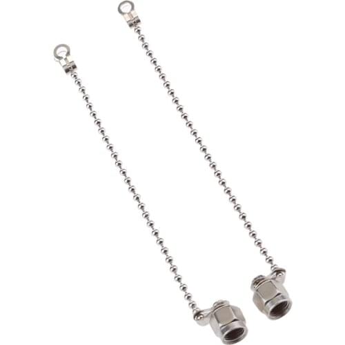 2pcs Connector SMA Male Straight Protective Dust Cap for RP SMA SMA Female