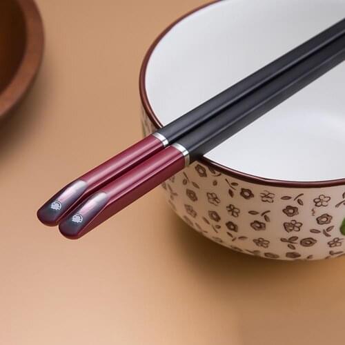 5 Pairs Practical Chinese Chopsticks Dessert Dinner Kitchen Utensils Premium Durable Pointed Chopsticks Eco-friendly for Home