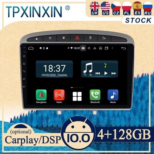 For Peugeot 308 308SW 408 Android Car Stereo Car Radio with Screen2 DIN Radio DVD Player Car GPS Navigation Head Unit