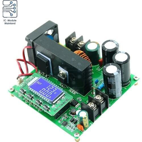 BST900W DC-DC Boost Converter Module Step Up Power Supply LCD Display Module 8-60V to 10-120V Voltage Transformer Regulator