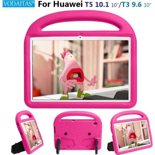 For Huawei Mediapad T5 10 case Non-toxic EVA Foam Shockproof Stand tablet cover For huawei mediapad T3 10 case for kids