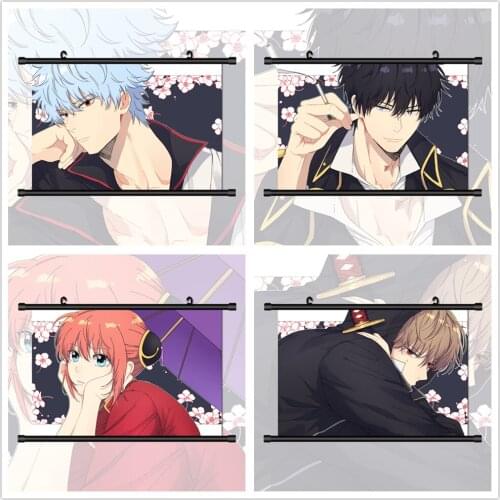 Gintama Silver Soul Anime Manga HD Print Wall Poster Scroll