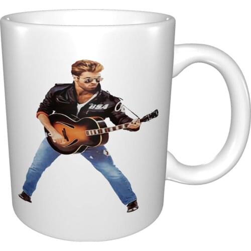 Faith George Michael Wham Ideal Gift Swea B467 Mug Coffee Cup Coffee Mug Drinks Wood Cup