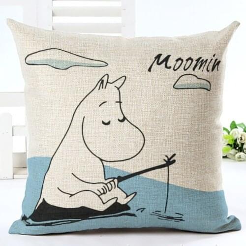 Cute little animal print Polar bear pillowcase back cushion cover cushion cover pillow home sofa decoration cover