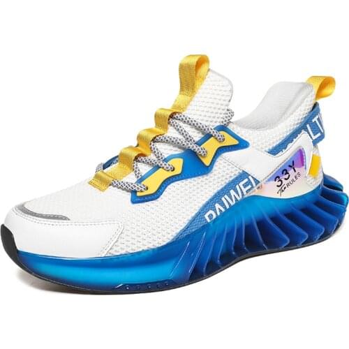 Fashion Running Shoes for Men Damping Mens Sneakers Comfortable Sports Man Jogging Footwear Outdoor Walking Fitness Trainers