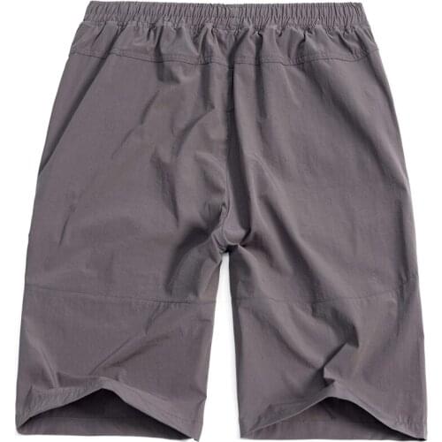 Mens Summer Quick Drying Hiking Trekking Shorts Casual Camping Shorts with Zipper Pockets Outdoor Fishing Thin Travel SG001