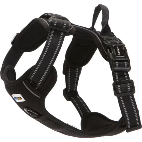 2021 Newest Style Oxford Fabric Dog Harness Reflective Soft Padded Dog harness for Husky Samoyed Harness