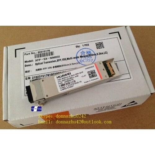 New Hua wei XFP-SX-MM850 XFP-10G multimode fiber module 850nm/0.3Km