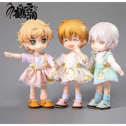 Ob11 baby dress 12bjd GSC DDF piccodeo plain Molly cute Unicorn dress