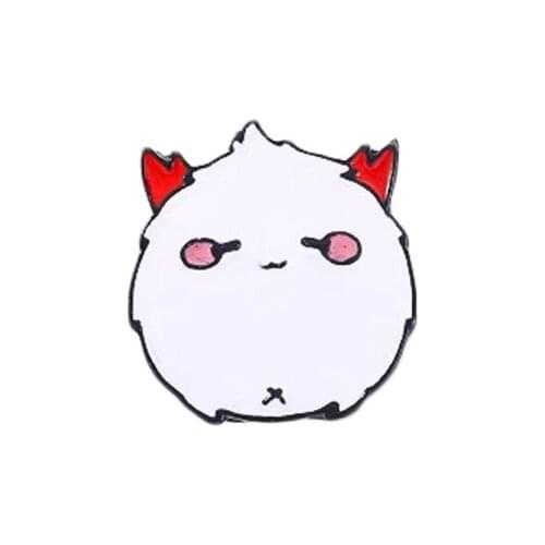 Wholesale 6 Pcs 2021 Onmyoji Brooches Chinese Game Figures Ci Ball Tsben Alloy Brooch for Women Men Jewelry Gift Bag Accessories