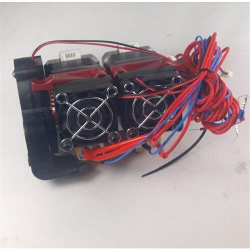 RepRap Replicator 3D Printer dual extruder full kit 1.75 mm 0.4mm extruder assembly set