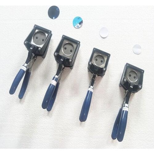 Hand-Held Circular Die-Cutting Machine Photo Paper Cutting Tool Can Cut 37mm, 25mm, 32mm, 44mm Diameter Button Cutting Tool