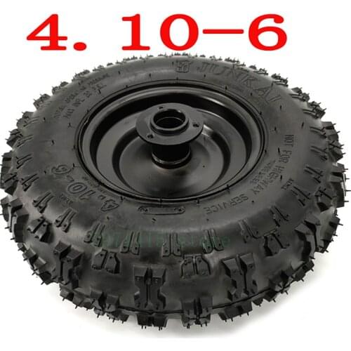 Good Quality 4.10-6 Tires And Rims For All Models Of Atv Go Kart Mini 4wd 47cc 49cc Snowmobile Tires