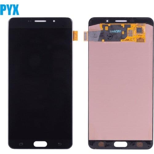 5PCS/LOT LCD Display + Touch Screen Digitizer Assembly For Samsung Galaxy A9 A9000 Black White Free DHL
