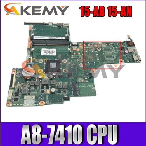 810972-601 810972-501 For HP Pavilion 14-AB AM7410 Laptop Motherboard DA0X22MB6D0 DDR3 Notebook Mainboard