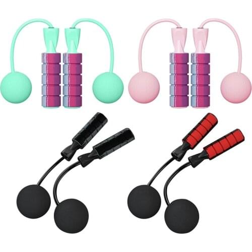 Wireless Ropeless Jump Rope Cordless Rope Skipping for Indoor Outdoor Fitness M89F