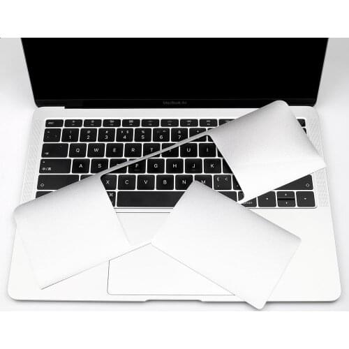 2019 for New MacBook Pro Retina 13 15 Touch Bar Air 13.3 inch Palms Guard Rest Cover with Trackpad Protector Sticker Silver