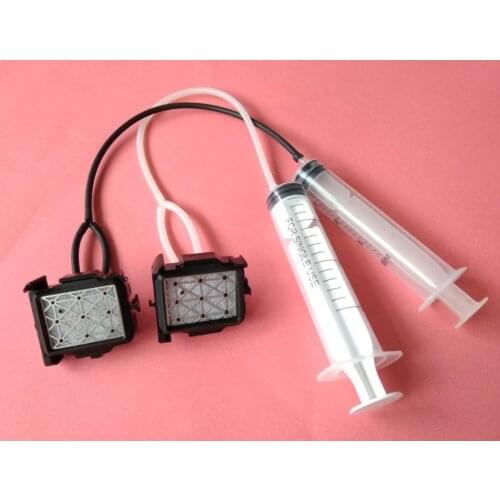 For Epson DX5 nozzle silicone hose manual ink extraction system JV33 ink pad syringe pad ink stack cap assembly