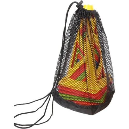 Soccer Training Cones Collapsible Windproof Marker Cones Agility Cones for Outdoor Football Basketball Training