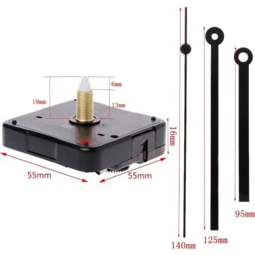 Quartz Clock Movement Mechanism Hands Wall Repair Tool Parts Silent Kit Set DIY 01# to 16