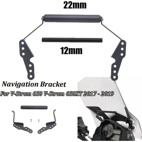 Mobile Phone USB Navigation Bracket Motorcycle USB Charging Mount For Suzuki DL 650 V-Strom Vstrom 650XT 2017 2018 2019