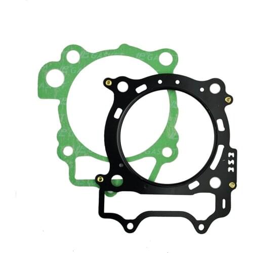 Motorcycle Rebuild Cylinder Head Base Gasket Top End Gasket Kit for Yamaha YFZ450R 09-20 YFZ450X 10-11 YZ450F 06-09 WR450F 07-15