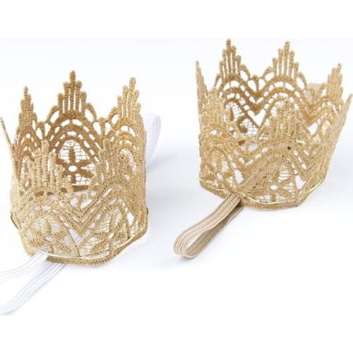 New Style Baby Birthday Crown Hair Loop Newborn Headband for Kids Party Headwear Hair Bands Accessories Gift