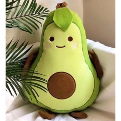 Plush Avocado Pillow 60cm