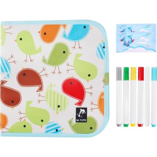 Portable Board Brush Reusable Drawing Book Good Material Flexibility Superb Craftsmanship DIY Coloring Painting Blackboard Toys