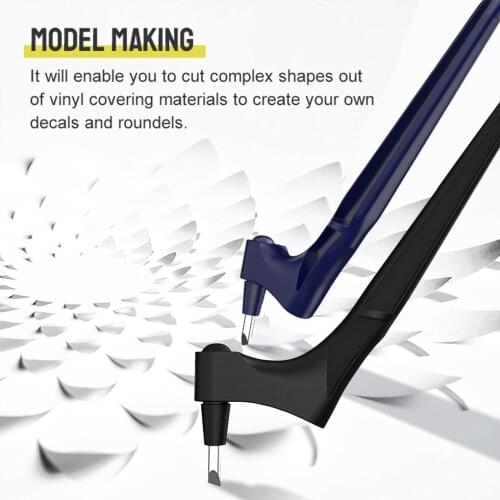 Craft Cutting Tools 360 Rotating Blade Paper-Cutter 3 Replace Blade Craft Cutting Knife DIY Art Wear-Resisting Art Cutting Tool