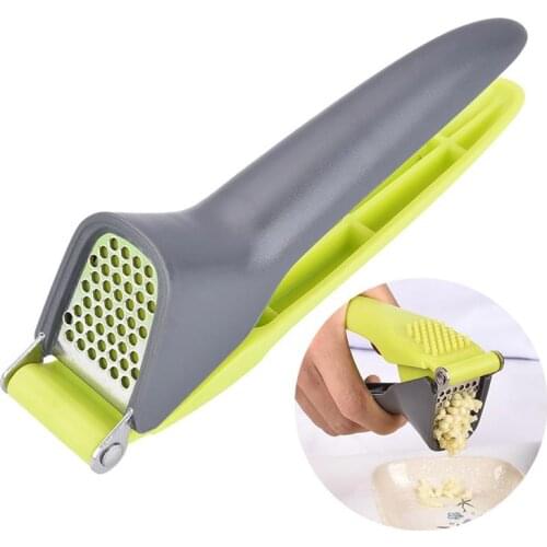 Kitchen Stainless Steel Hand Press Shredder Pat Punch Press Garlic Onion Ginger Cutter Cooking Tool Utensils Kitchen Accessories