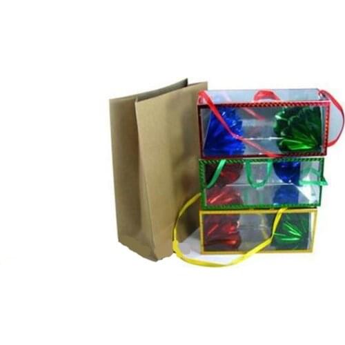 Medium Size Super Paper Bag Appearing Flower From Empty Box Stage Magic Tricks Dream Bag Large Illusion Magic Prop Kid Gifts