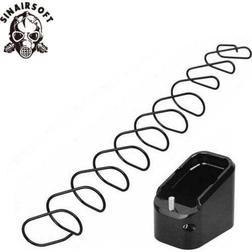 Tactical CNC Aluminum Base Pad Kit Fits For IPSC, USPUA, IDPA Magazine Extension For 17,22,34,35