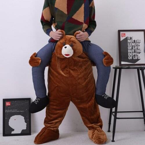 Magical Pants Party Dress Up Ride On Me Mascot Costumes Carry Back Novelty Toys Halloween Party Fun Fake Leg Cosplay Costume